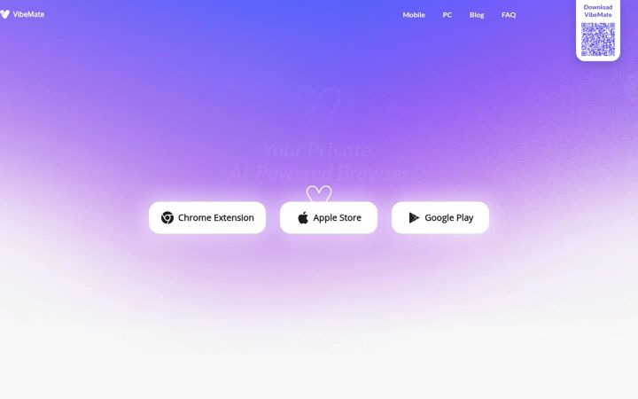 Screenshot of vibemate.com