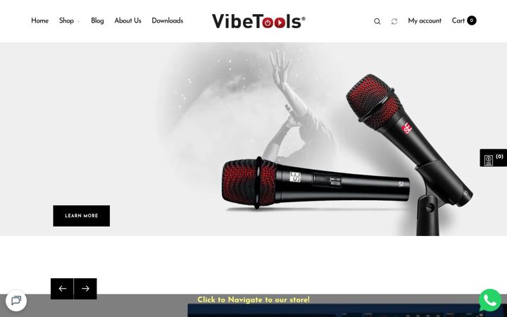 Screenshot of vibetoolsng.com