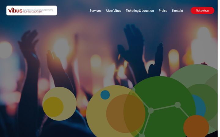 Screenshot of vibus.de