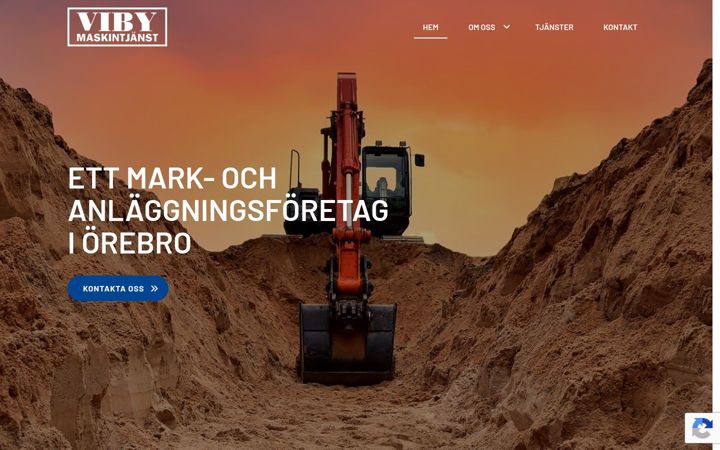 Screenshot of vibymaskintjanst.se