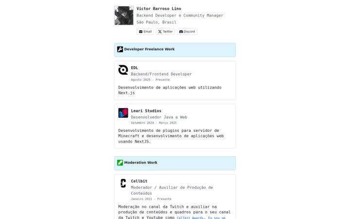 Screenshot of vicli.dev