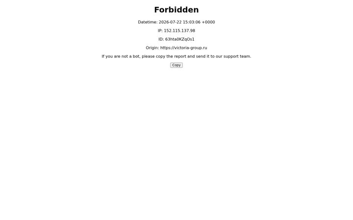 Screenshot of victoria-group.ru