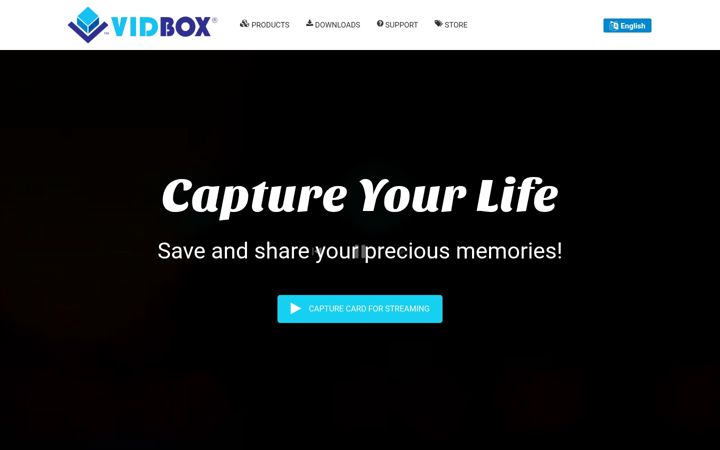 Screenshot of vidbox.company