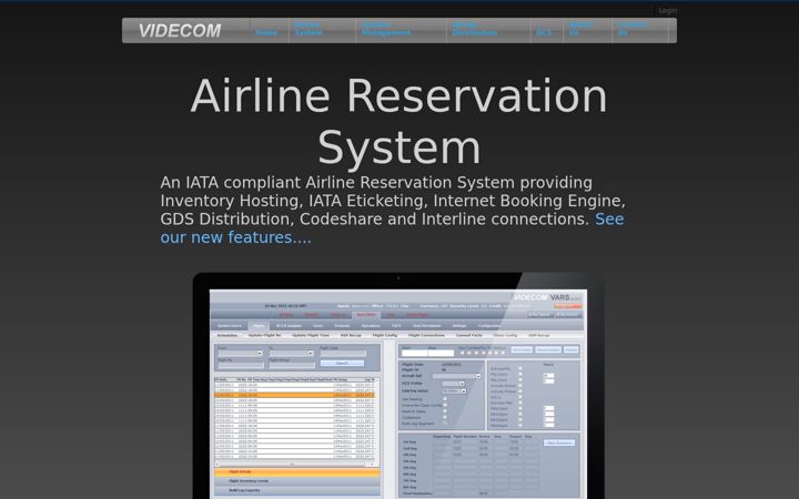 Screenshot of videcom.com