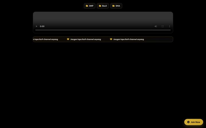 Screenshot ta' videlly.space