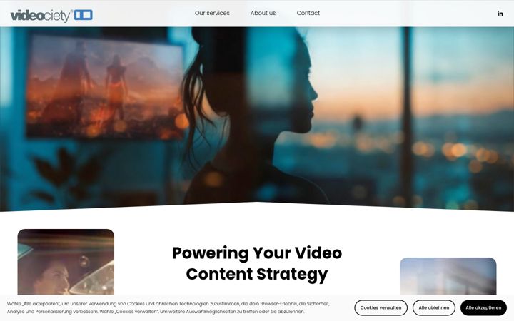 Screenshot of videociety.net