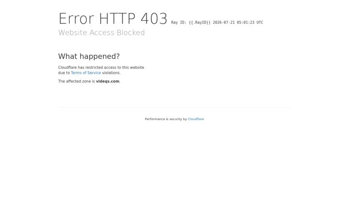 Screenshot of videqs.com