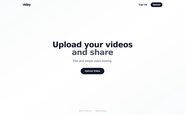 Screenshot του videy.co