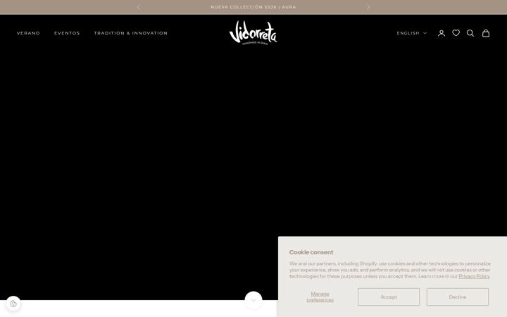 Screenshot of vidorreta.com