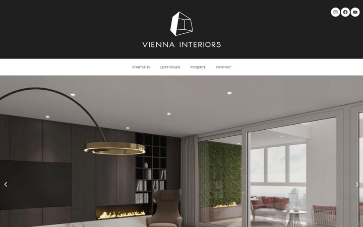 Snímek obrazovky vienna-interiors.at