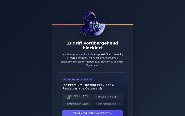 Screenshot of viennacix.com