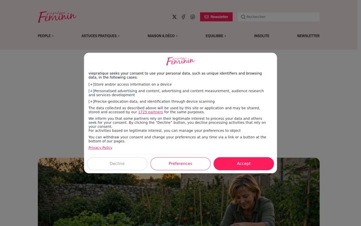 Screenshot of viepratique.fr
