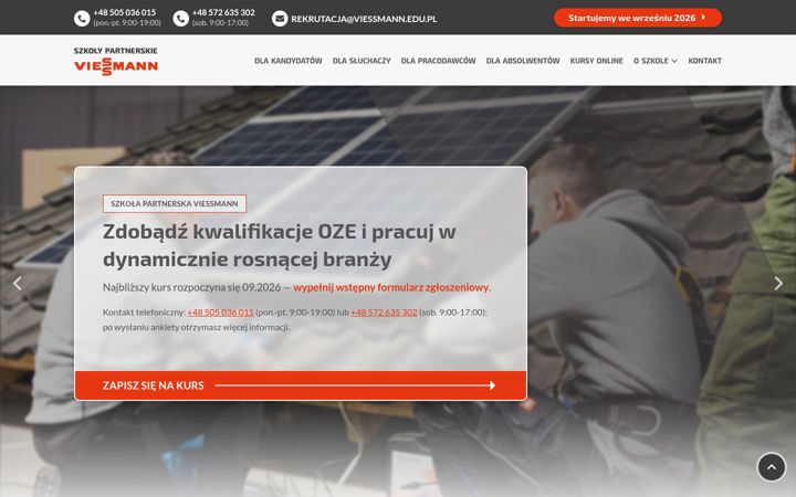 Képernyőkép: viessmann.edu.pl