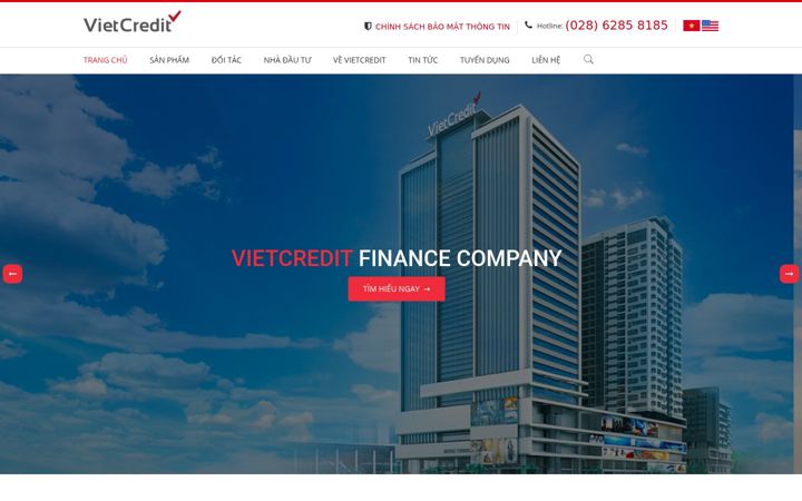 Zrzut ekranu vietcredit.com.vn