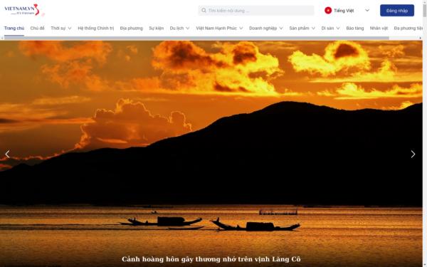 Screenshot of vietnam.vn