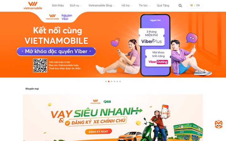 Képernyőkép: vietnamobile.com.vn