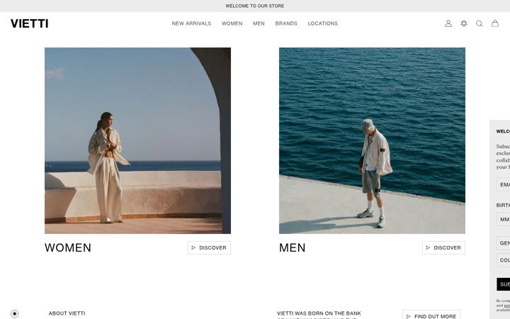 Screenshot of viettishop.com