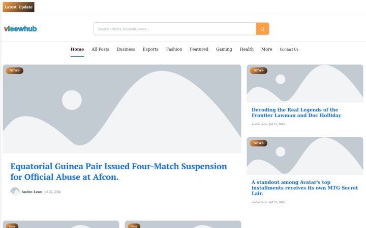 Screenshot of viewhubblog.nl