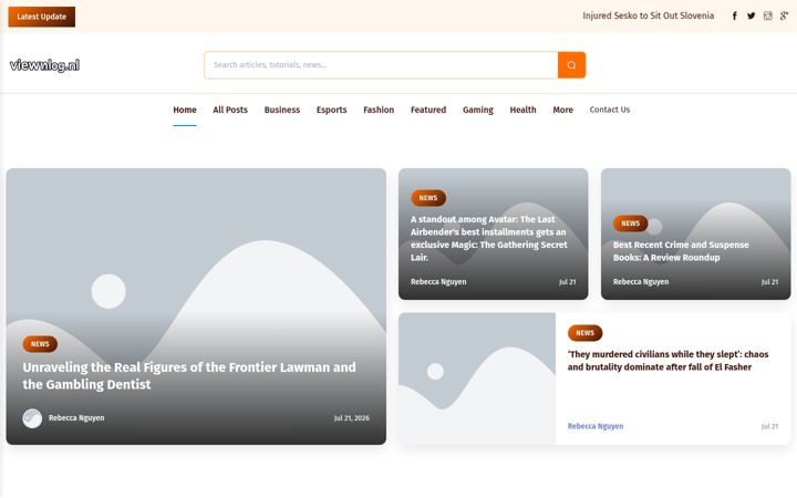 Screenshot του viewnlblog.nl