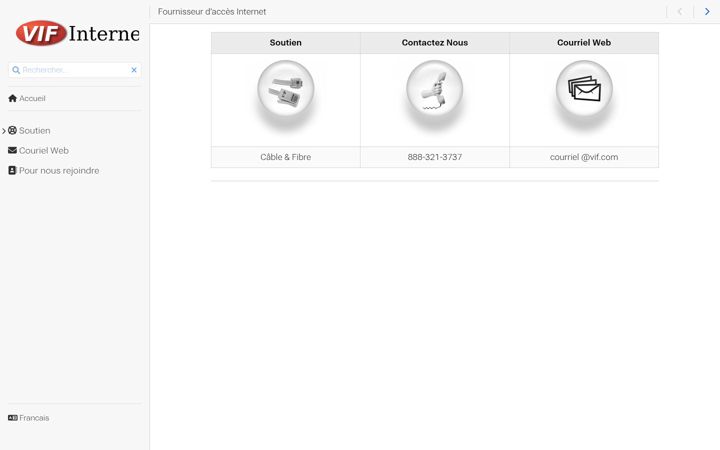 Screenshot of vif.com
