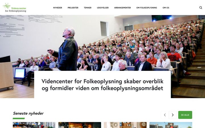 Screenshot of vifo.dk