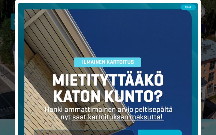 Screenshot di vihdinkatto.fi