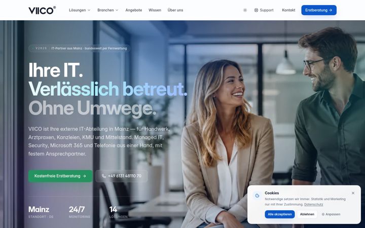 Screenshot of viico.de