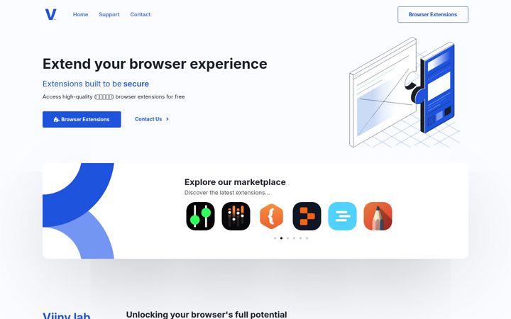 Screenshot of viiny.com