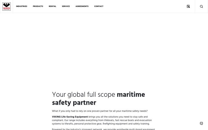 Screenshot of viking-life.com