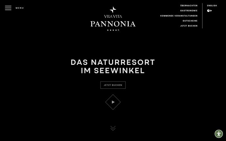 Screenshot of vilavitapannonia.at