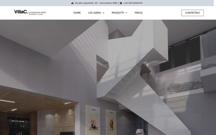 Screenshot of villac.it