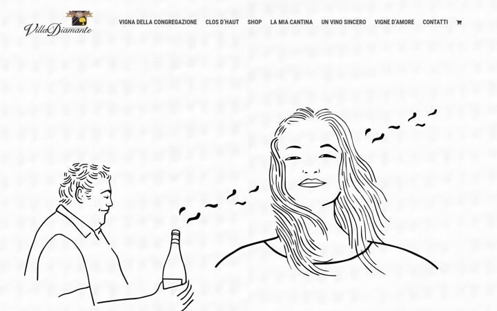 Screenshot of villadiamante.wine