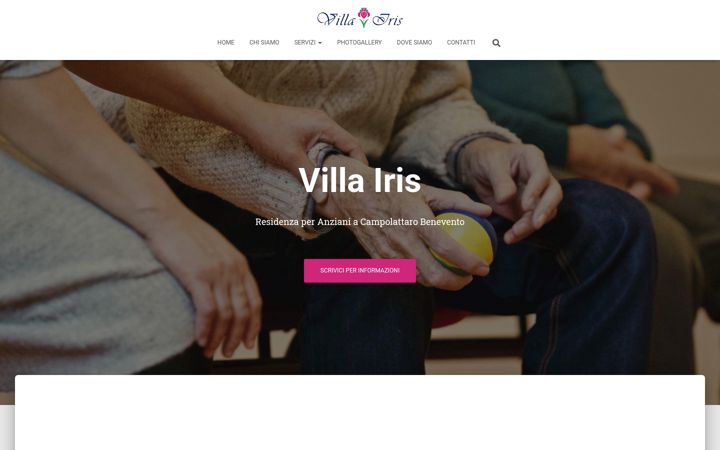 Screenshot di villairiscampolattaro.it
