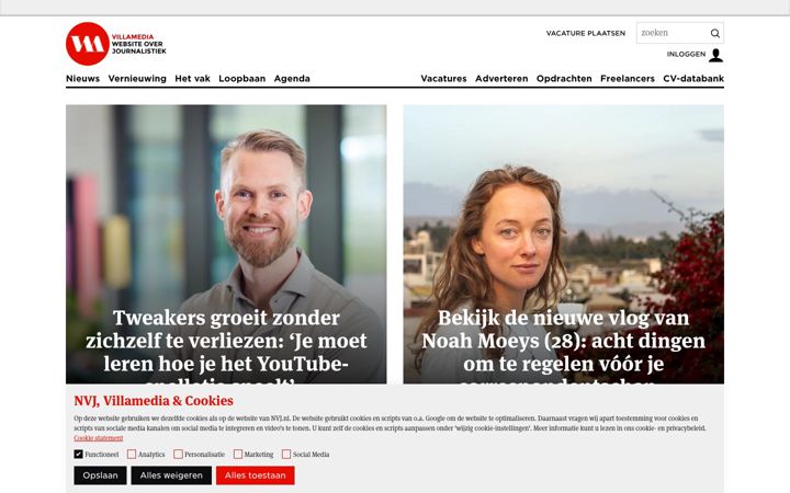 Ekrano kopija villamedia.nl