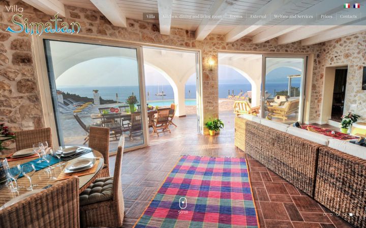 Képernyőkép: villasimatanpaxos.com