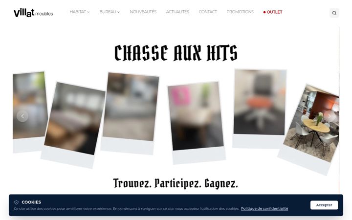 Screenshot of villat.ch