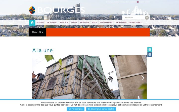 Képernyőkép: ville-bourges.fr