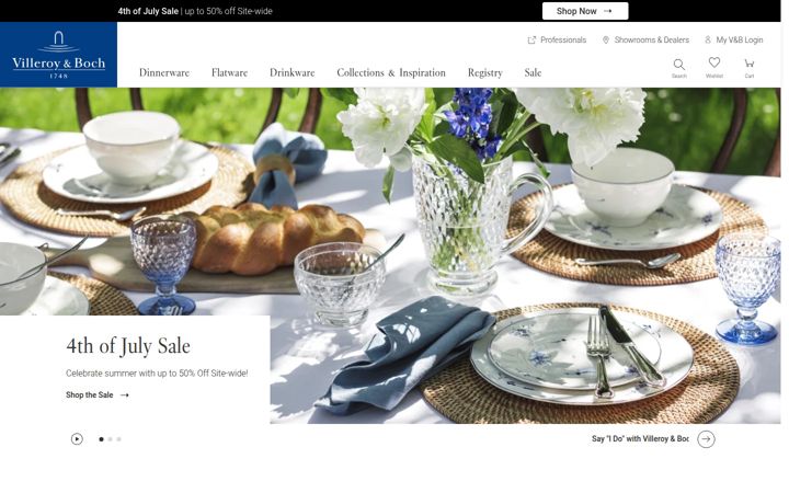 Screenshot of villeroy-boch.com