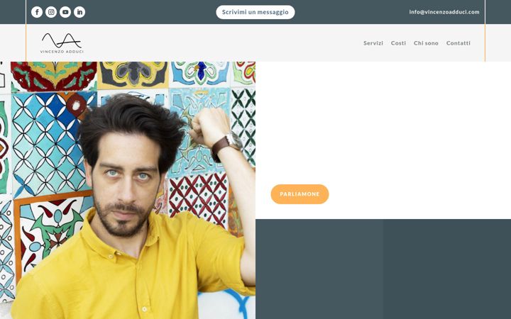 Screenshot of vincenzoadduci.com
