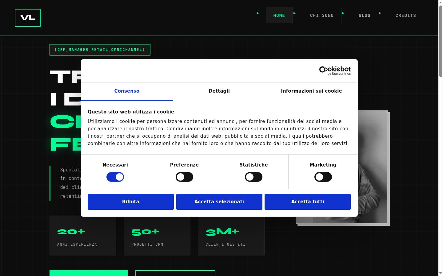 Snímka obrazovky banera súhlasu zobrazeného pred akoukoľvek interakciou