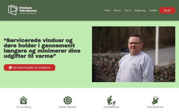 Zrzut ekranu vinduesteknikeren.dk