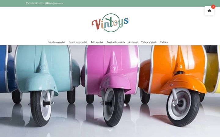 Screenshot di vintoys.it