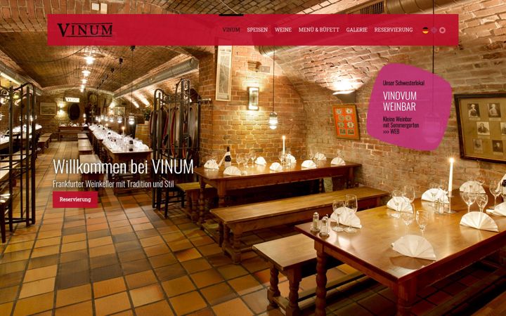 Snímek obrazovky vinum-frankfurt.de