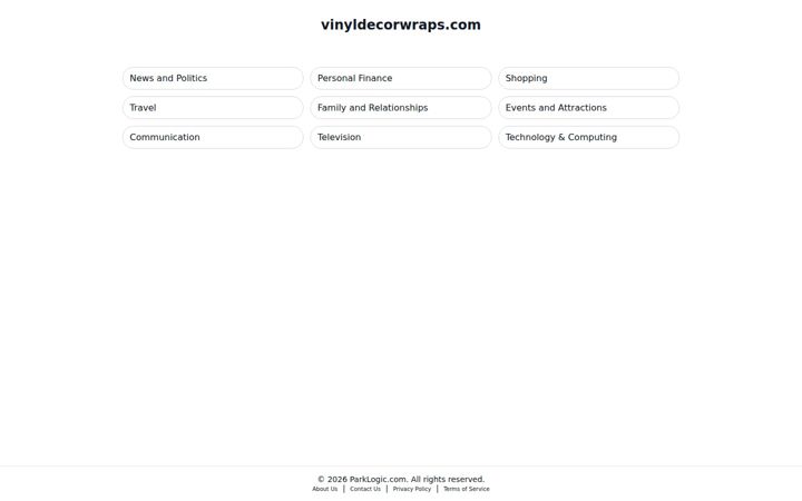 Screenshot of vinyldecorwraps.com