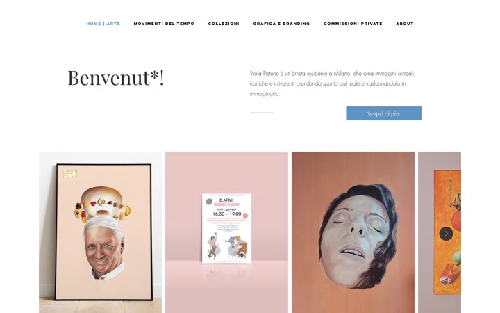 Screenshot of violapistone.com