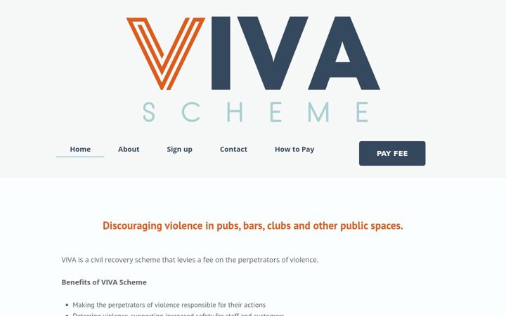 Capture d'écran de violenceinvenuesagreement.com