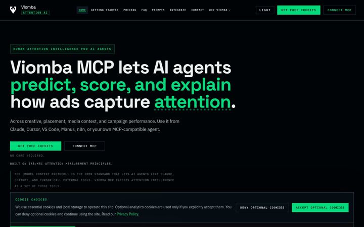 Screenshot of viomba.com
