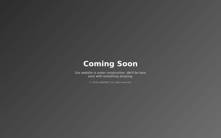 Screenshot of vionhost.com