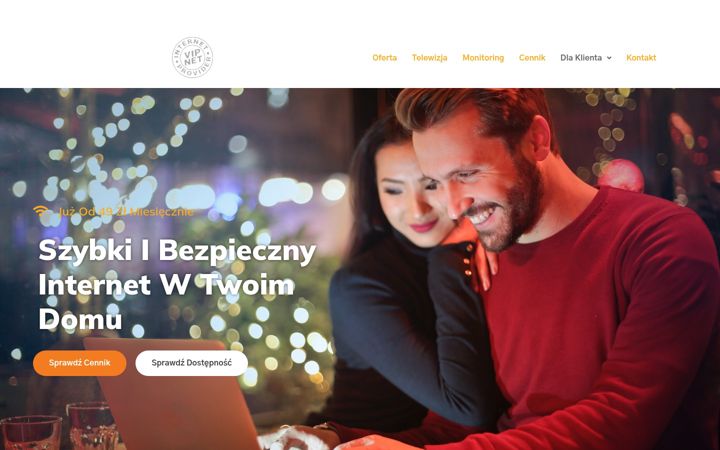 Screenshot of vip-net.pl