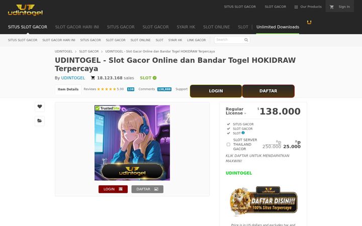 Ekrano kopija vip-udintogel.com